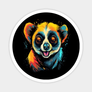 Slow Loris Smiling Magnet